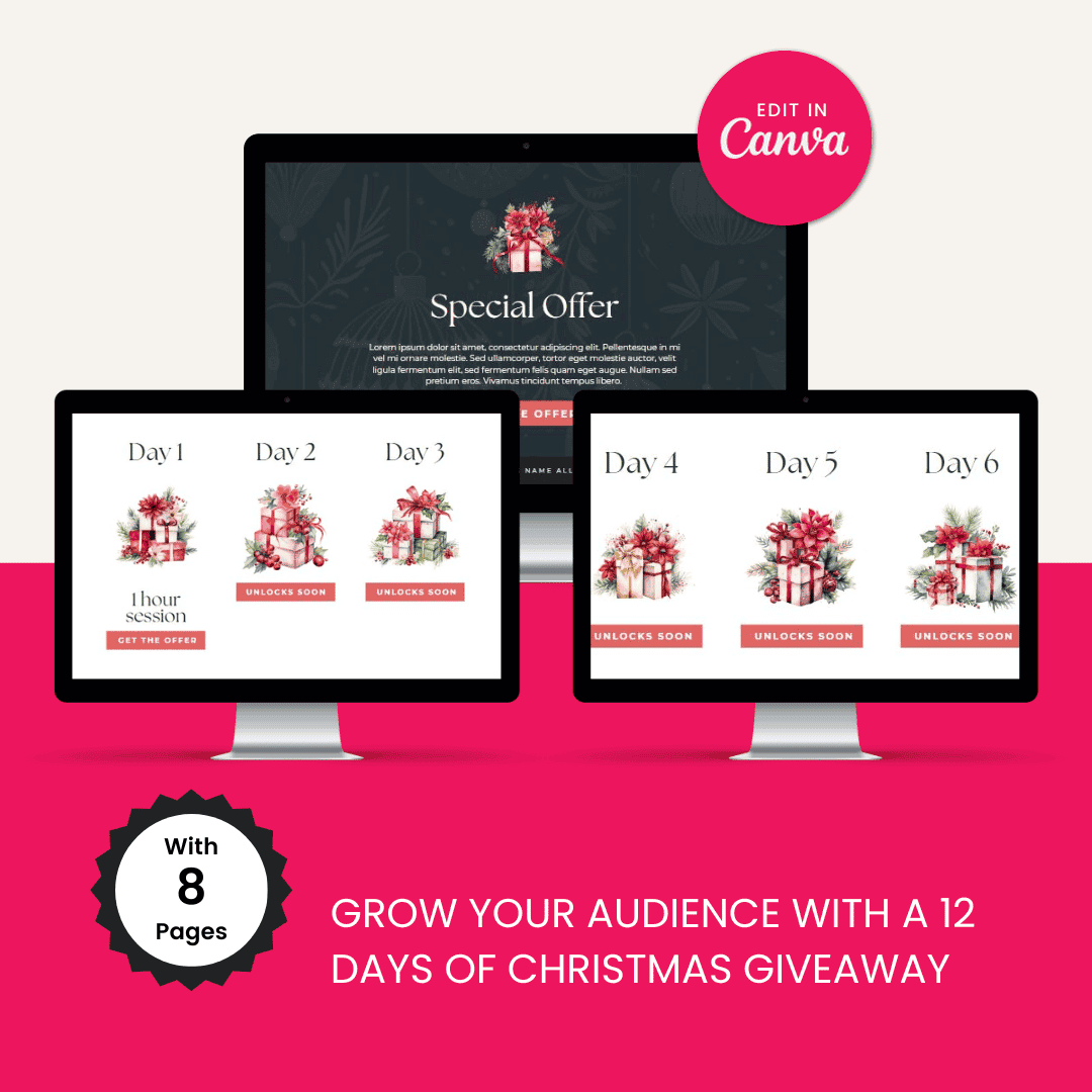 12 Days Of Offers Website Templates