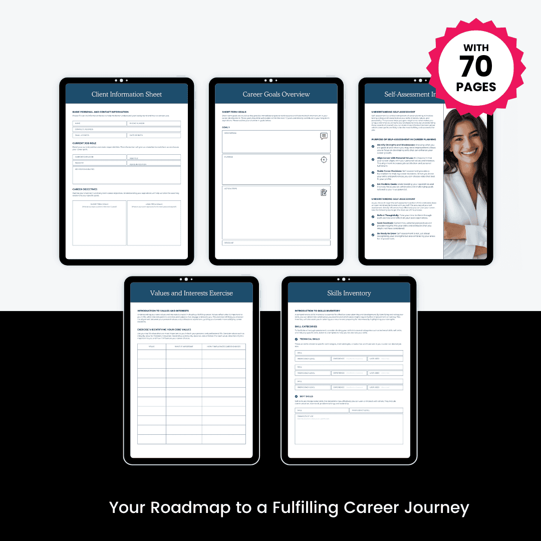 Career Coach Workbook Images