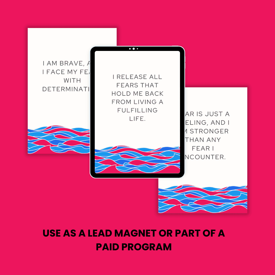 Fear Conquering Affirmations Images