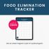 Food Elimination Tracker