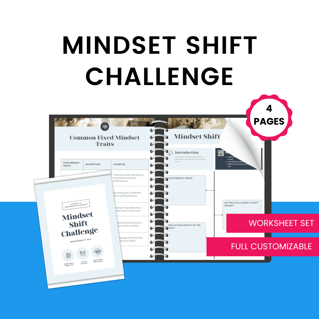 Mindset Shift Challenge Mockup
