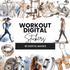 Workout Digital Stickers