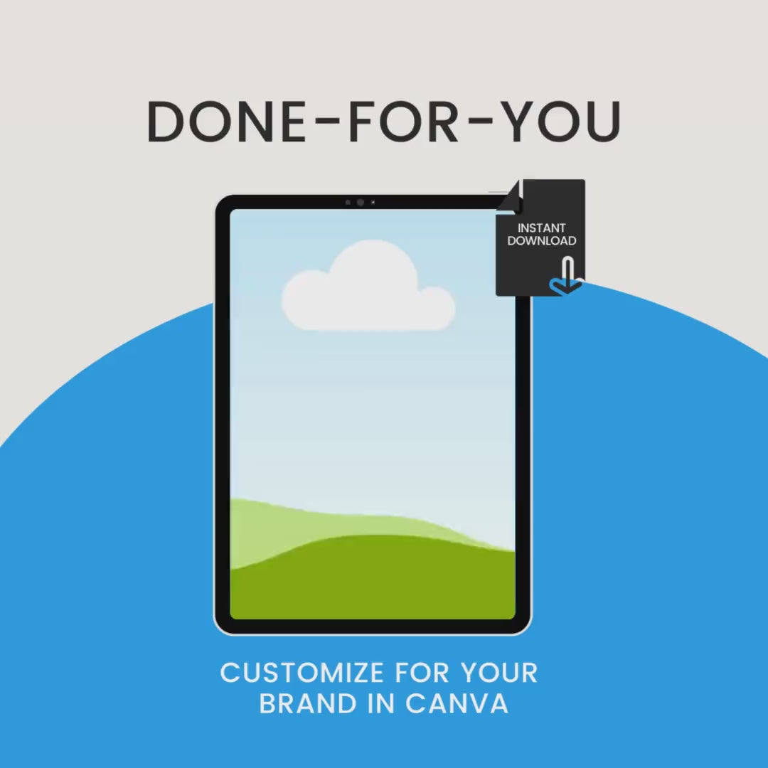 Customer Avatar Workbook Done For You Video