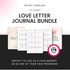 Love Letter Journal Bundle Product Images
