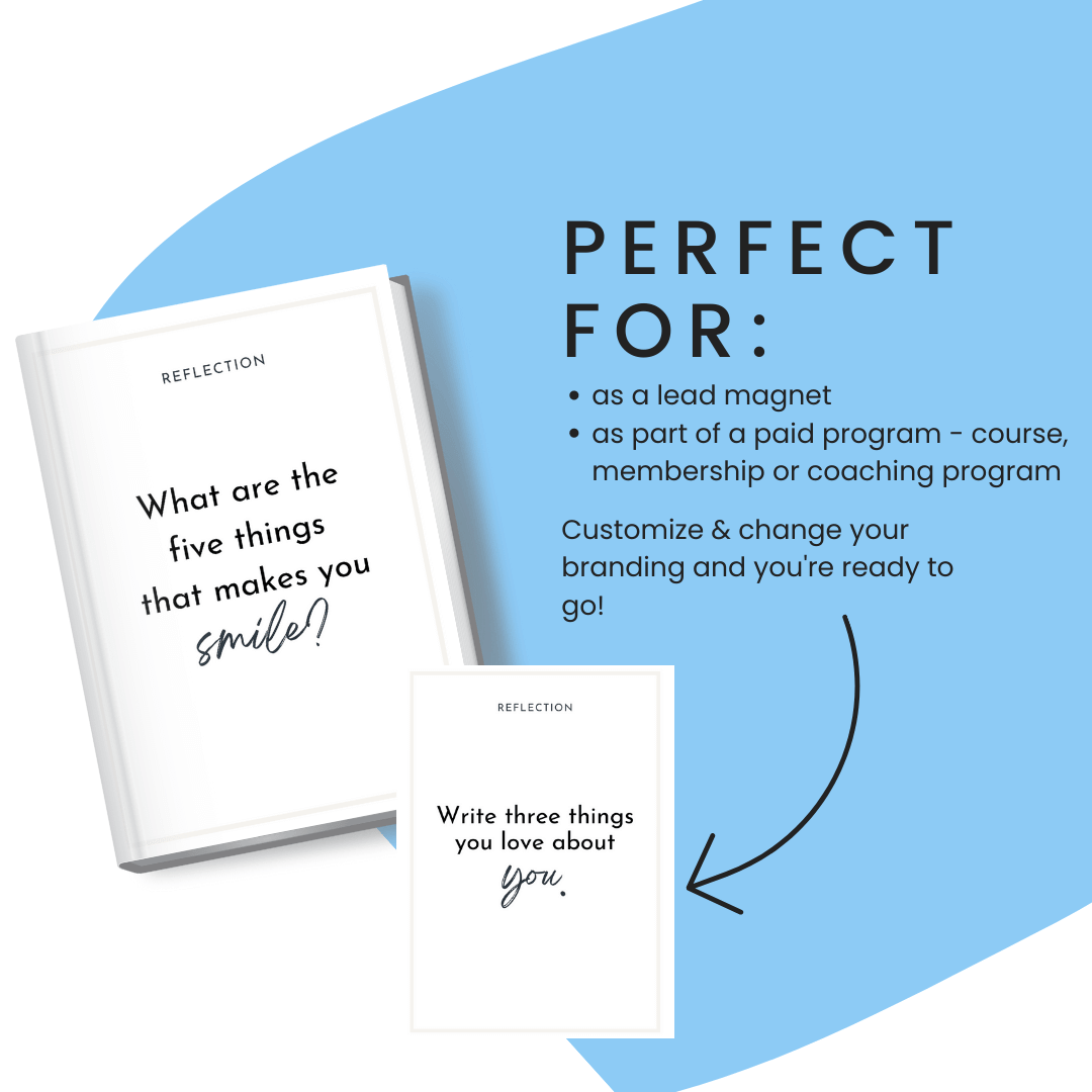 Self Care Cards Perfect For Lead Magnet And Paid Program