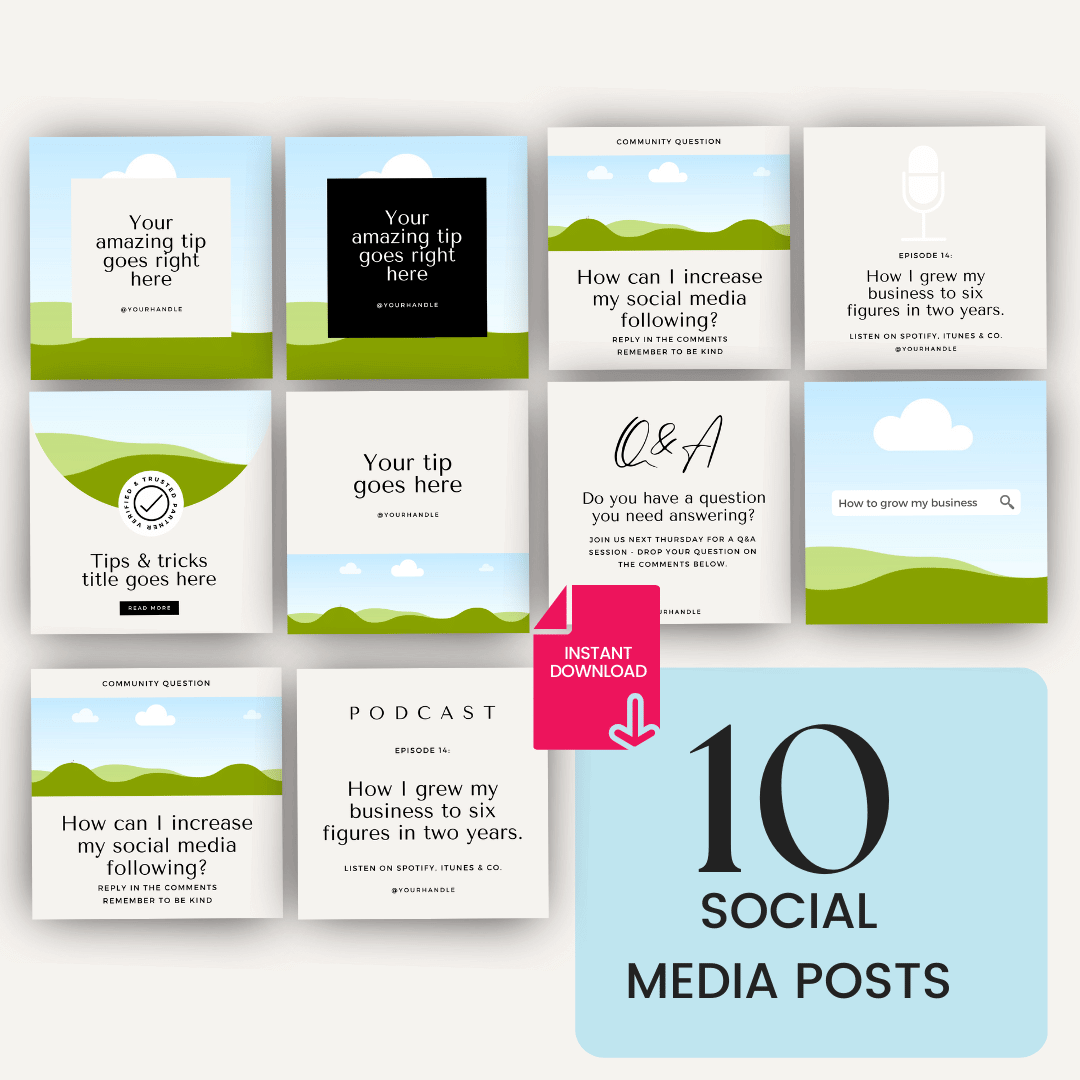 Social Buzz Bundle Tip Posts