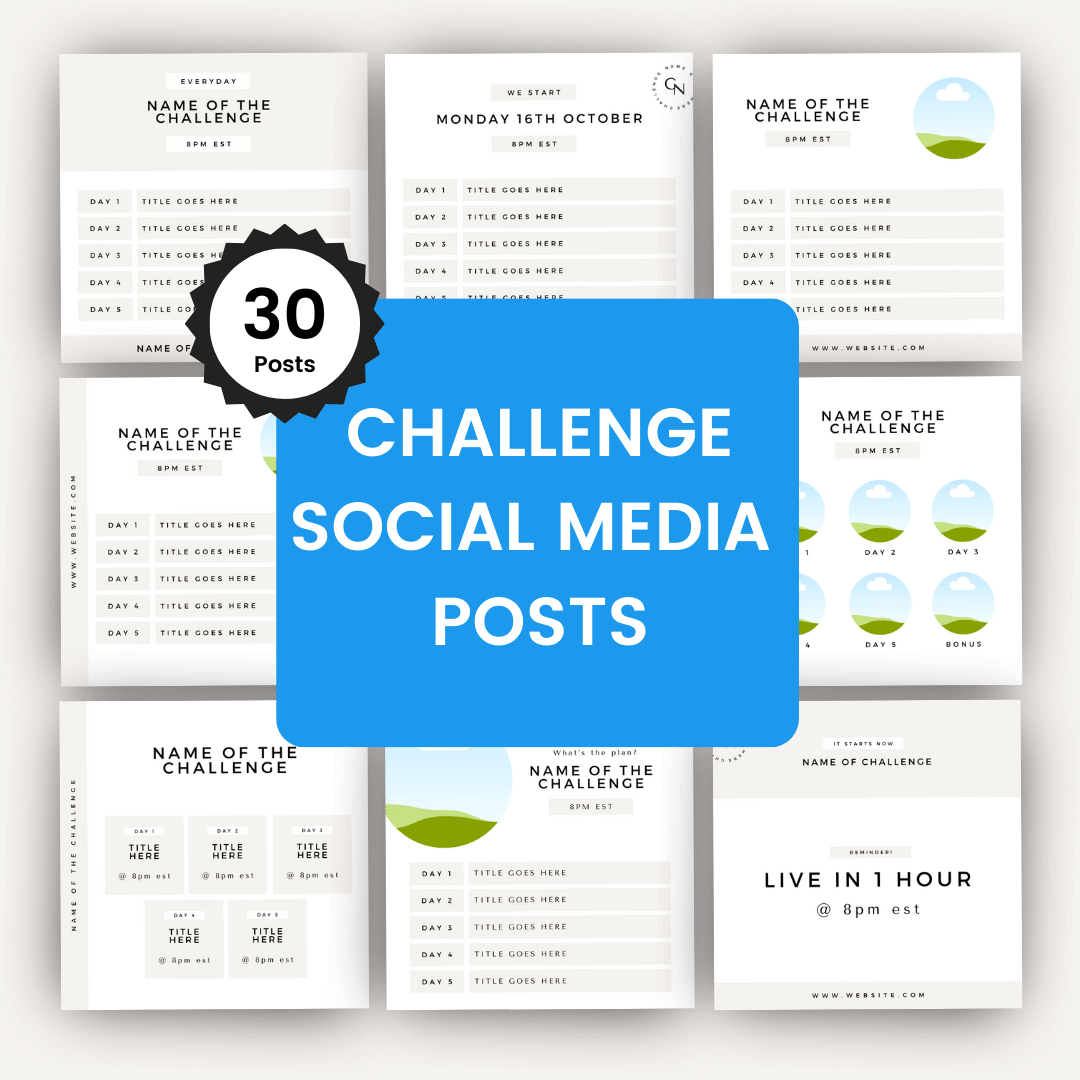 Ultimate Launch Bundle Challenge Social Media Posts