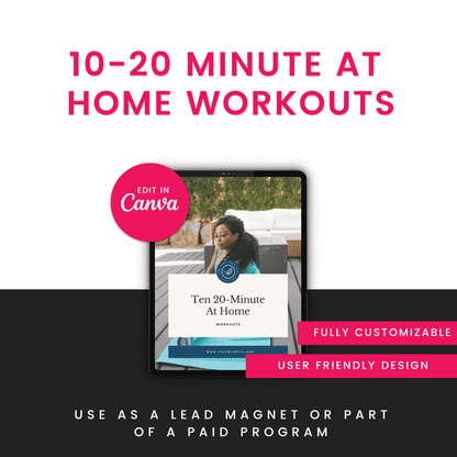 10 20 Minute At Home Workouts