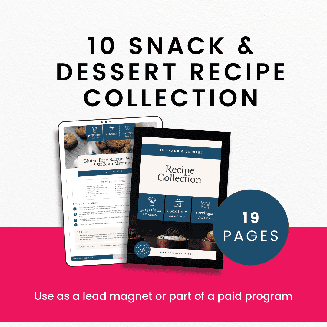 10 Snack And Dessert Recipe Collection