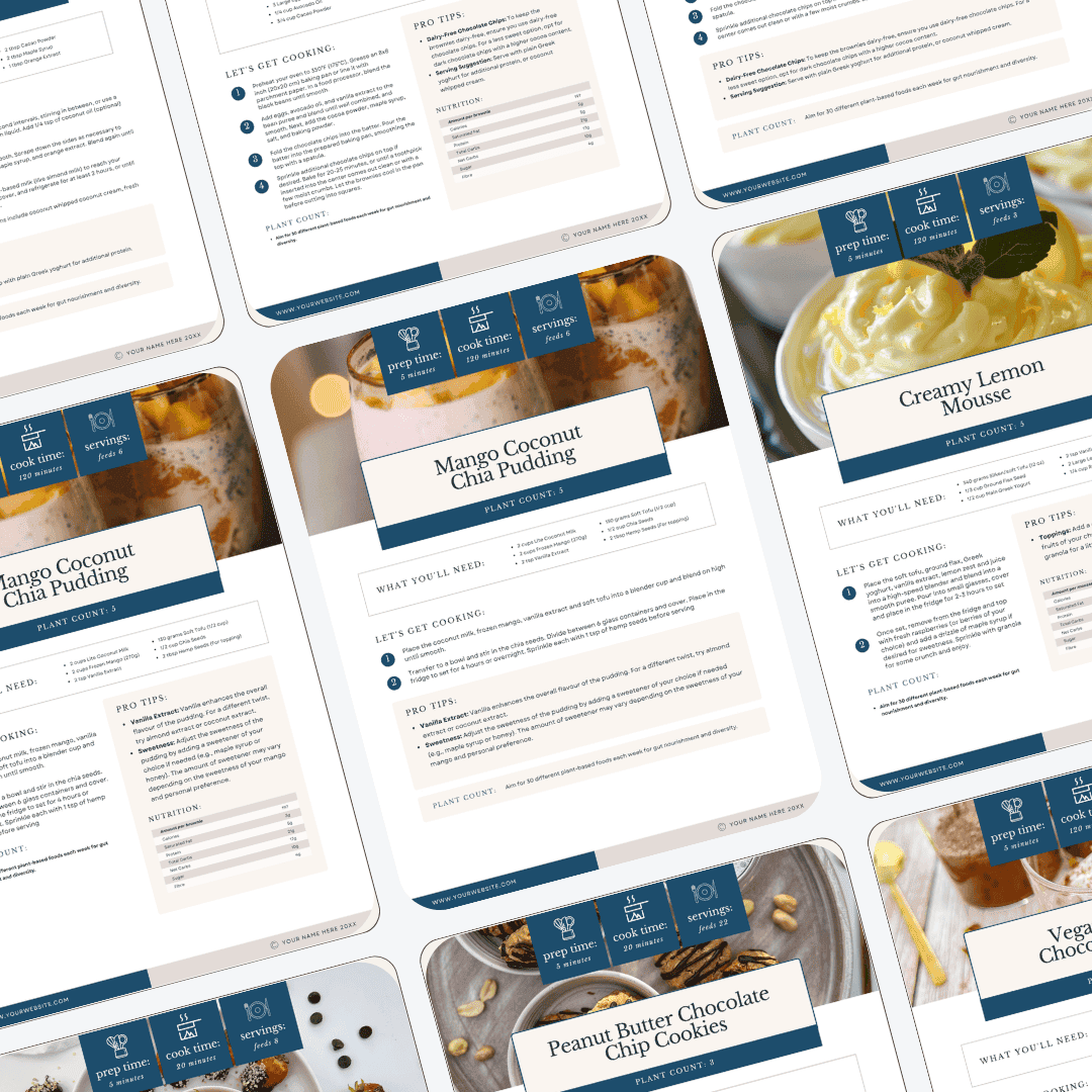 10 Snack And Dessert Recipe Collection Images