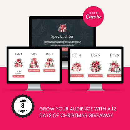 12 Days Of Offers Website Templates