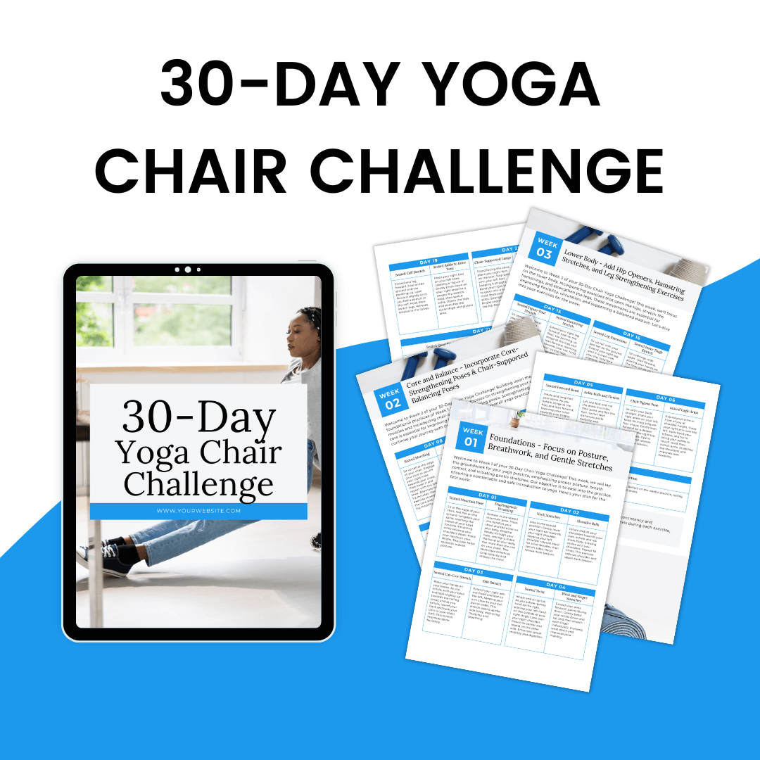 30 Day Yoga Chair Challenge