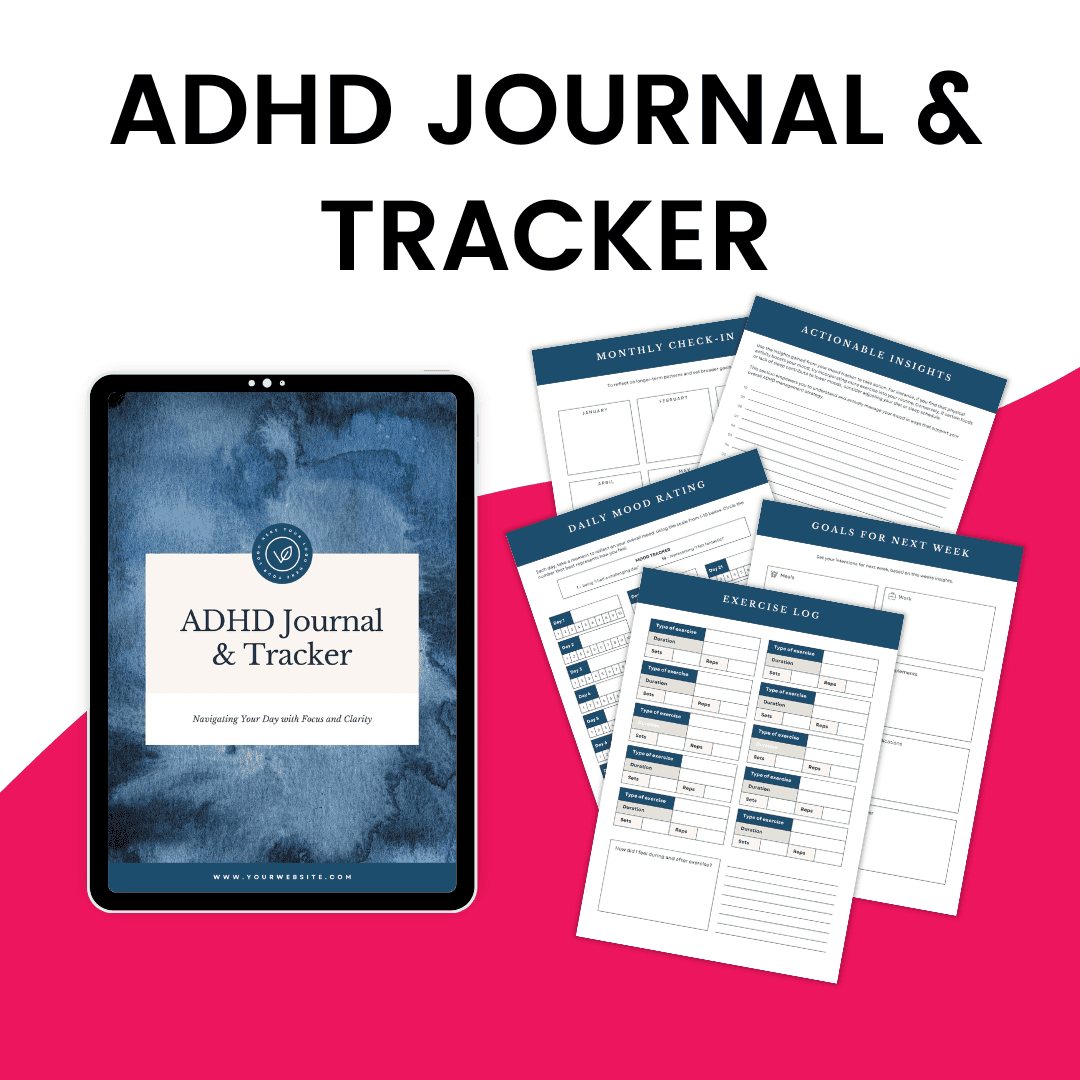 ADHD Journal And Tracker
