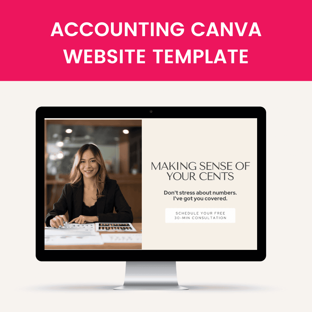 Accounting Canva Website