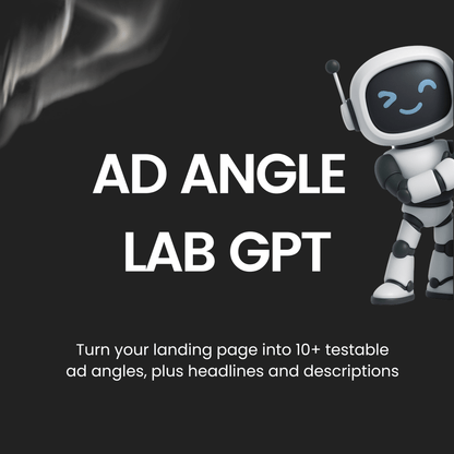 Robotic character with text &