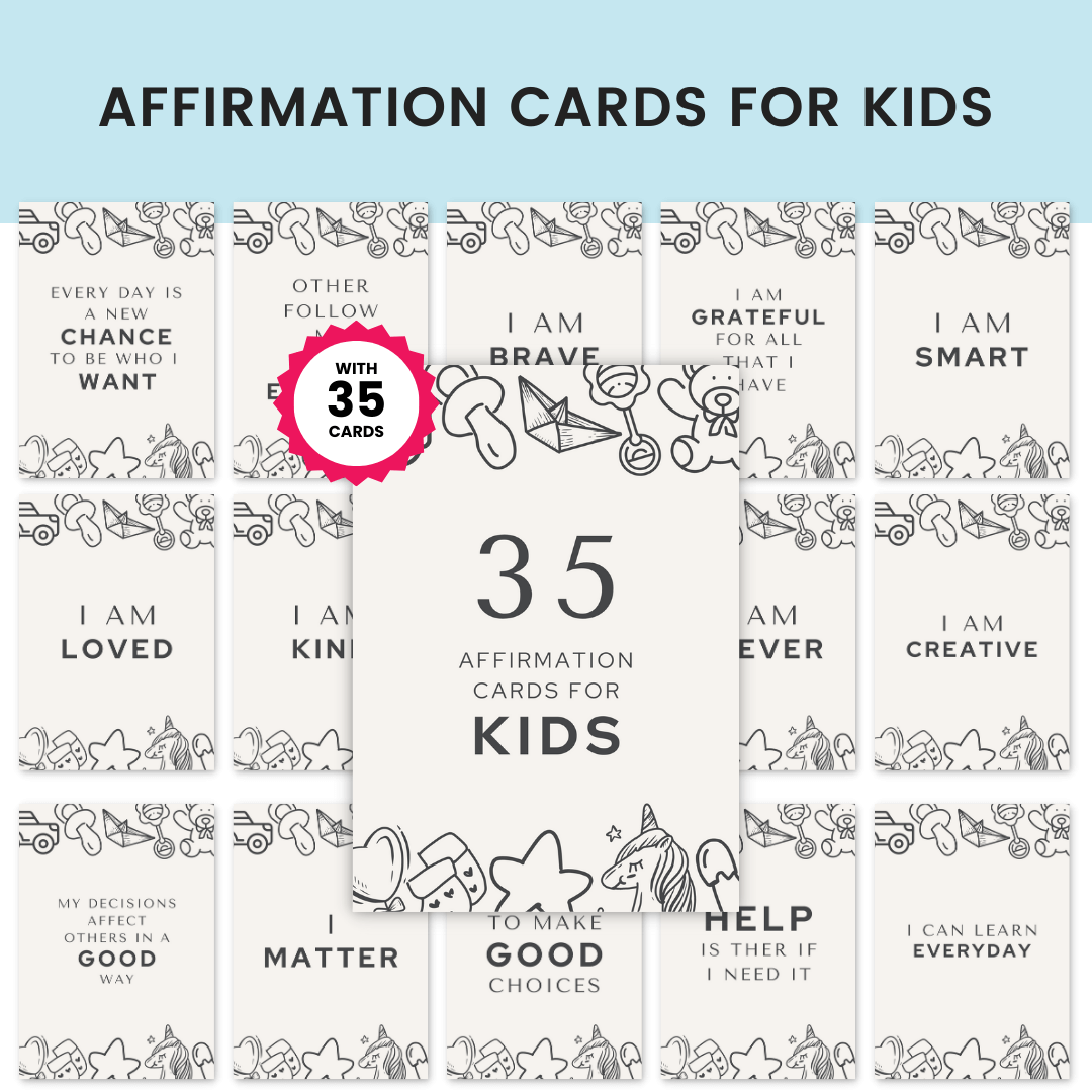 Affirmation Cards for Kids