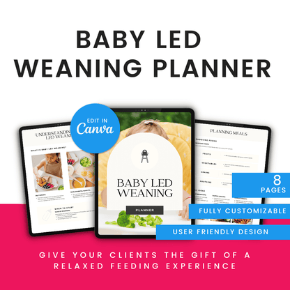 Baby Led Weaning Planner
