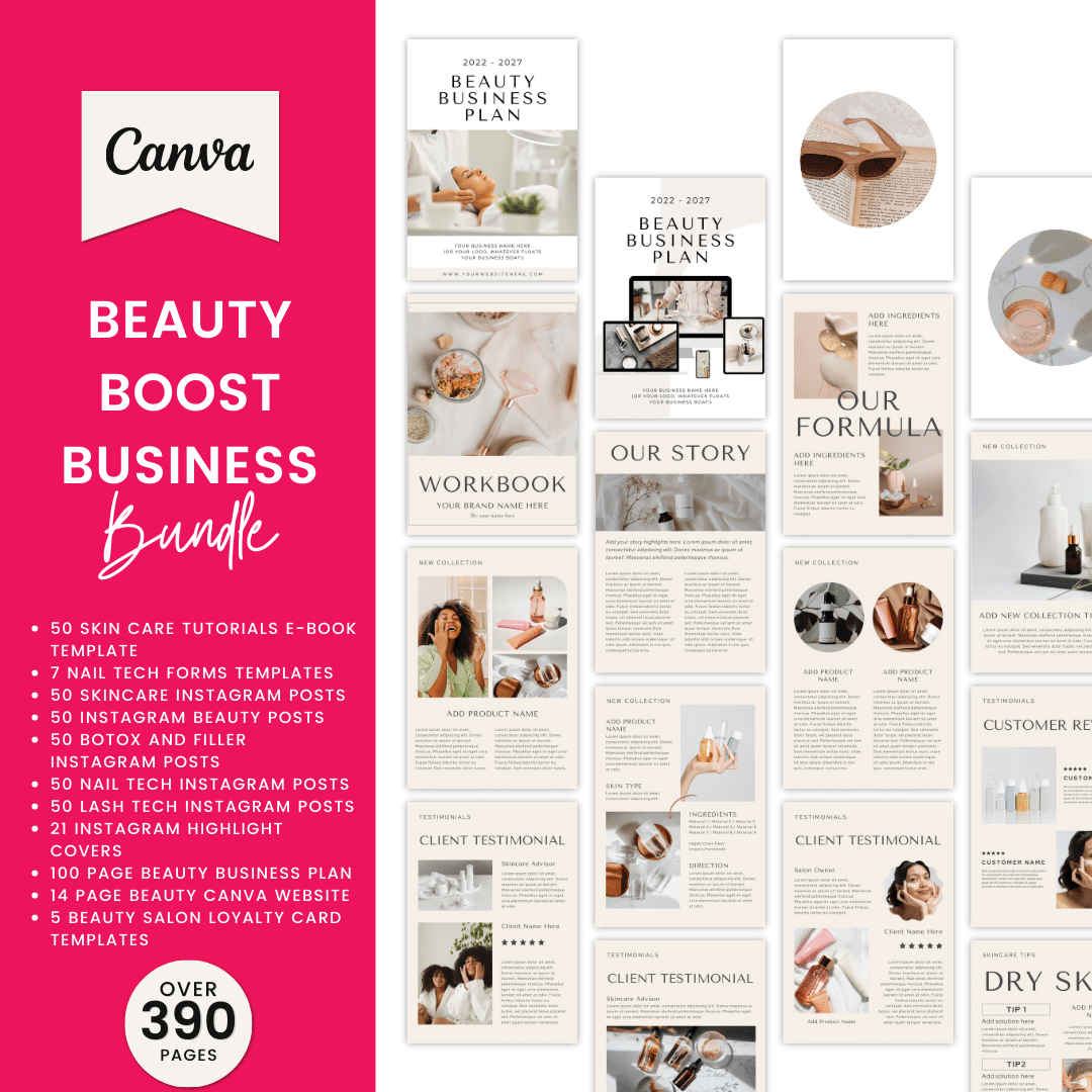 Beauty Boost Business Bundle Product Images