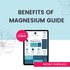 Benefits Of Magnesium