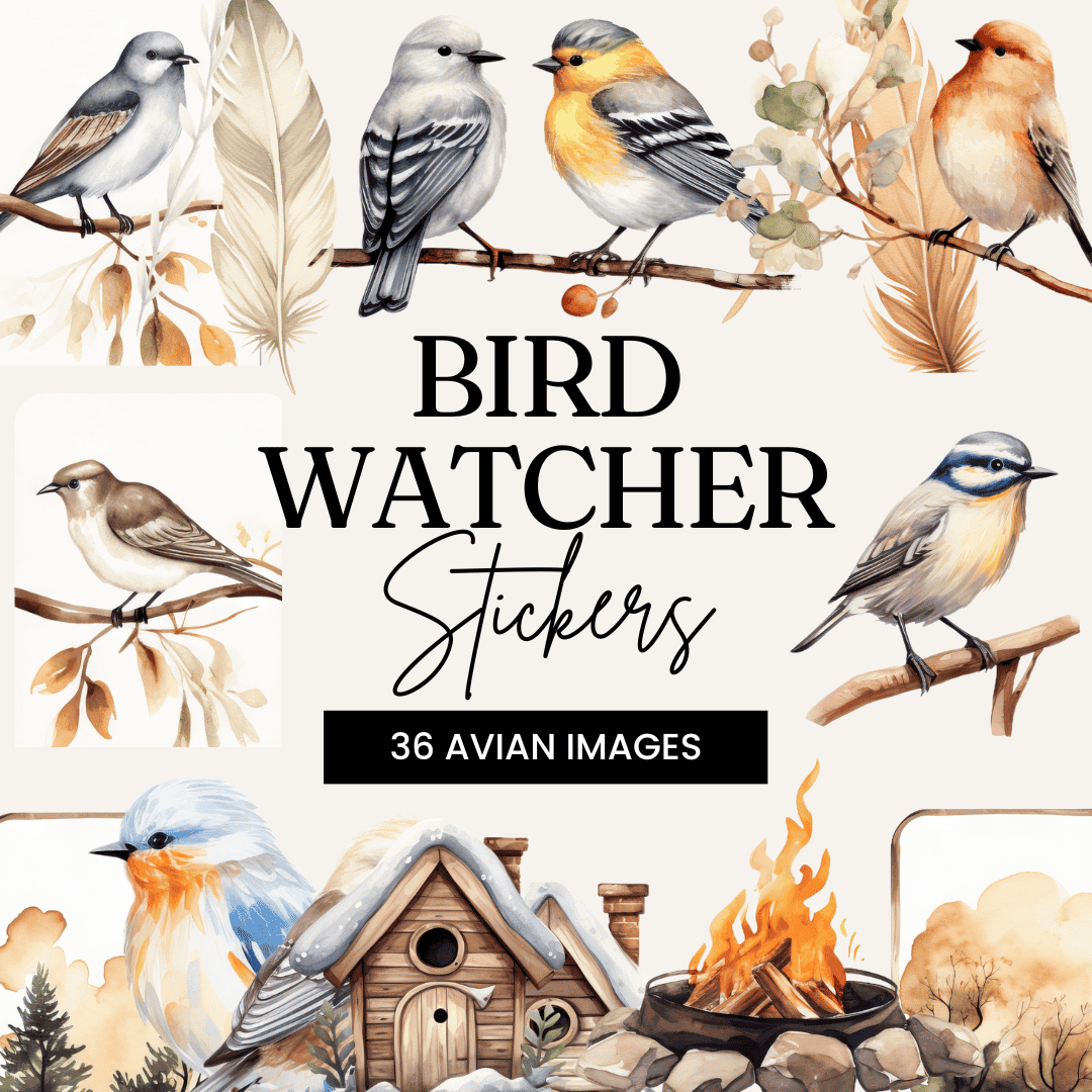 Bird Watcher Stickers