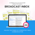 Broadcast Inbox Product Images