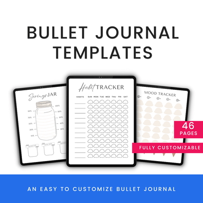 Bullet Journal Page Template