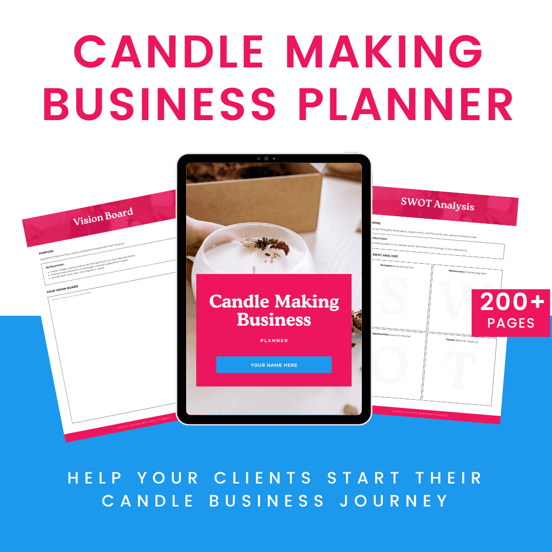 Candle Making Business Planner