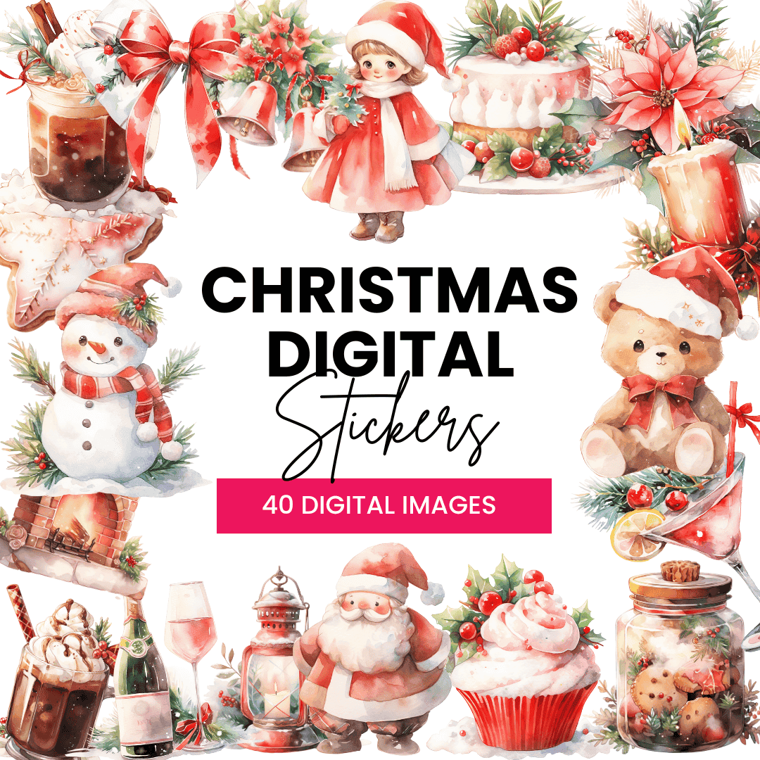 Christmas Digital Stickers