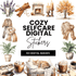 Cozy Selfcare Digital Stickers