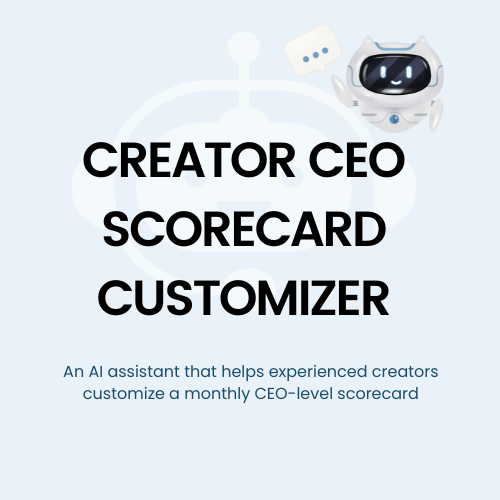 AI assistant icon with text &