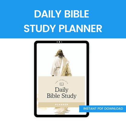 Daily Bible Study Planner