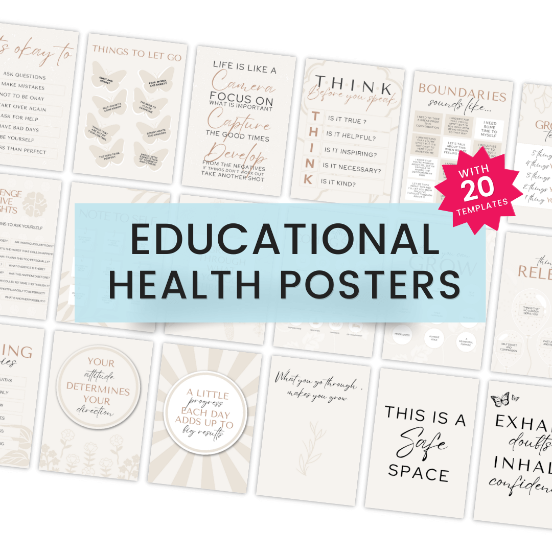 Educational Health Posters