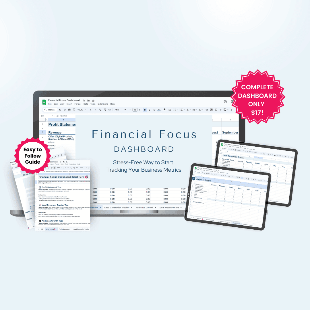 Financial Focus Dashboard