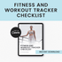 Fitness And Workout Tracker Checklist