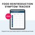 Food Reintroduction Symptom Tracker