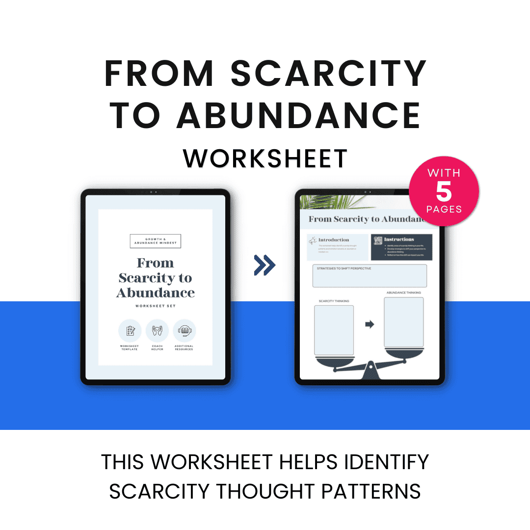 From Scarcity to Abundance Worksheet