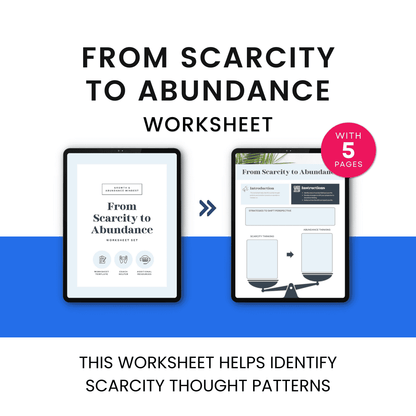 From Scarcity to Abundance Worksheet