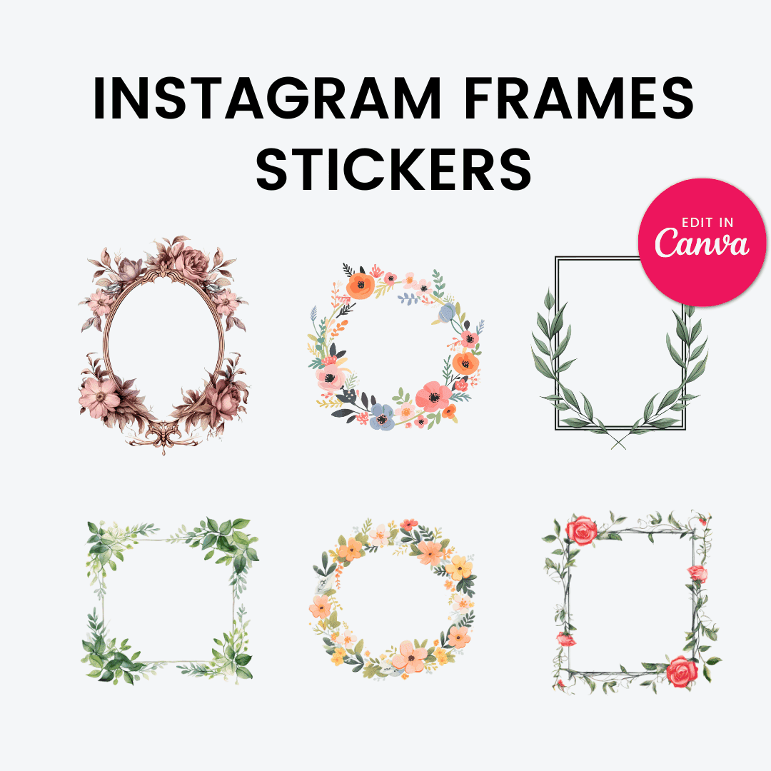 Instagram Frames Stickers