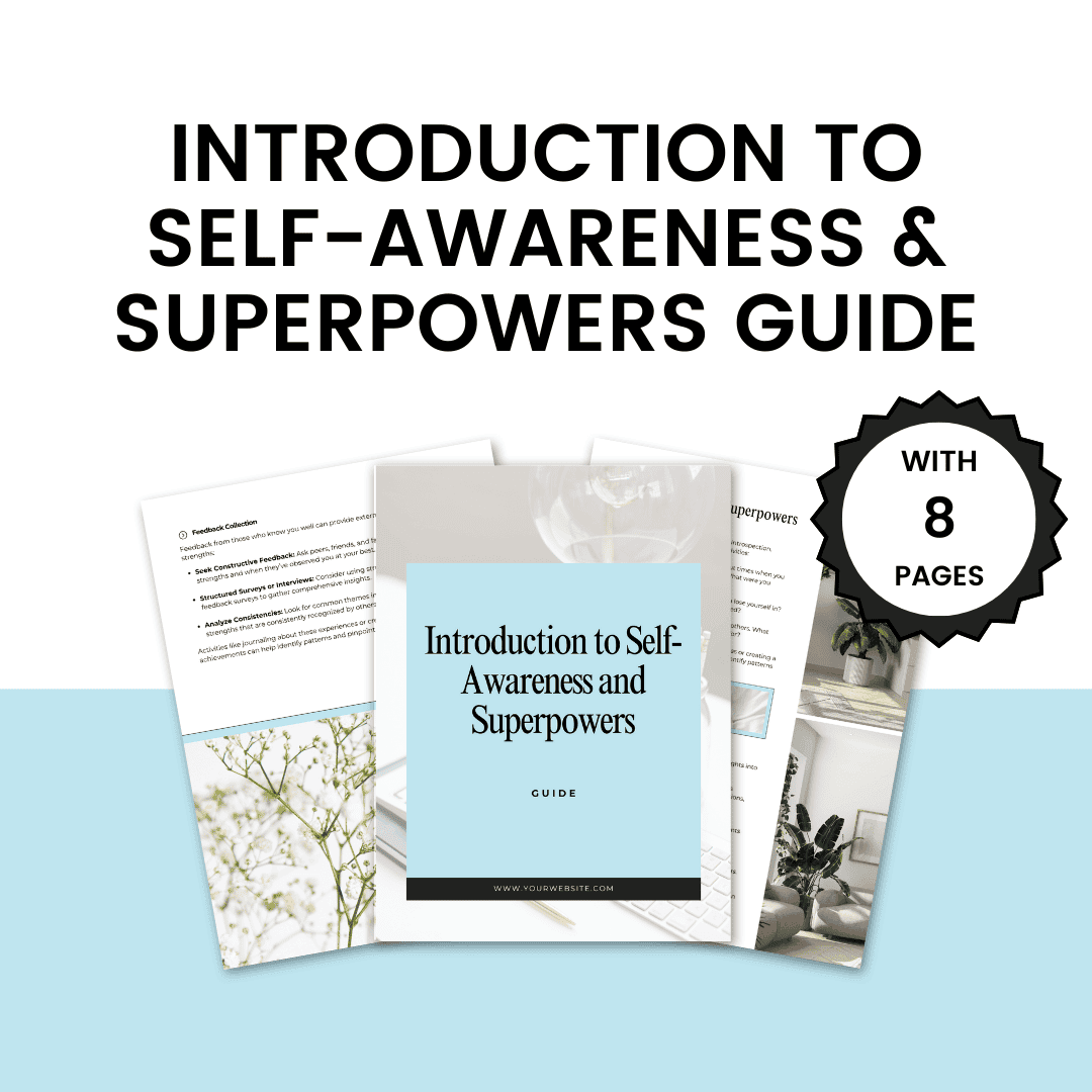 Introduction To Self Awareness And Superpowers Guide