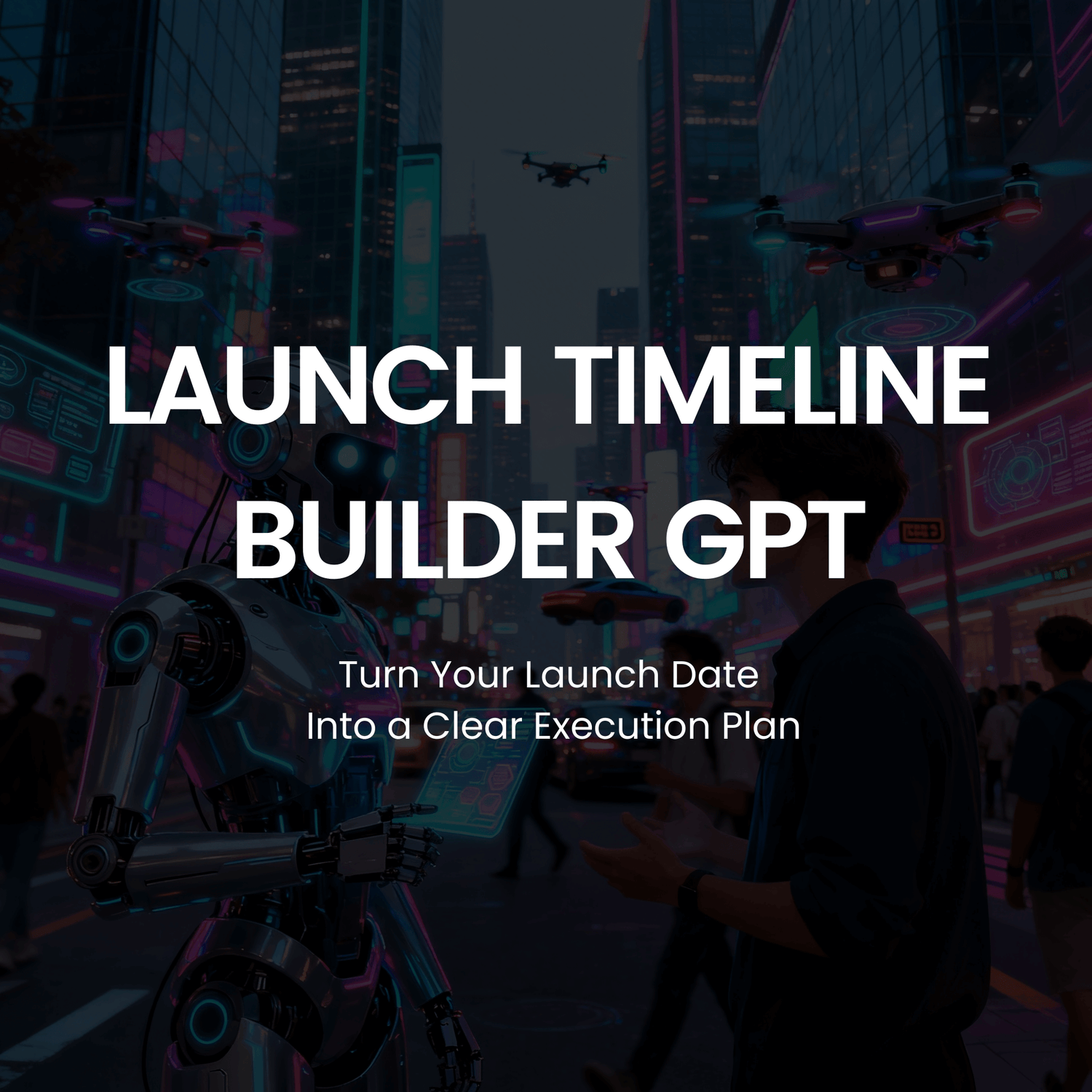 Promotional graphic for &