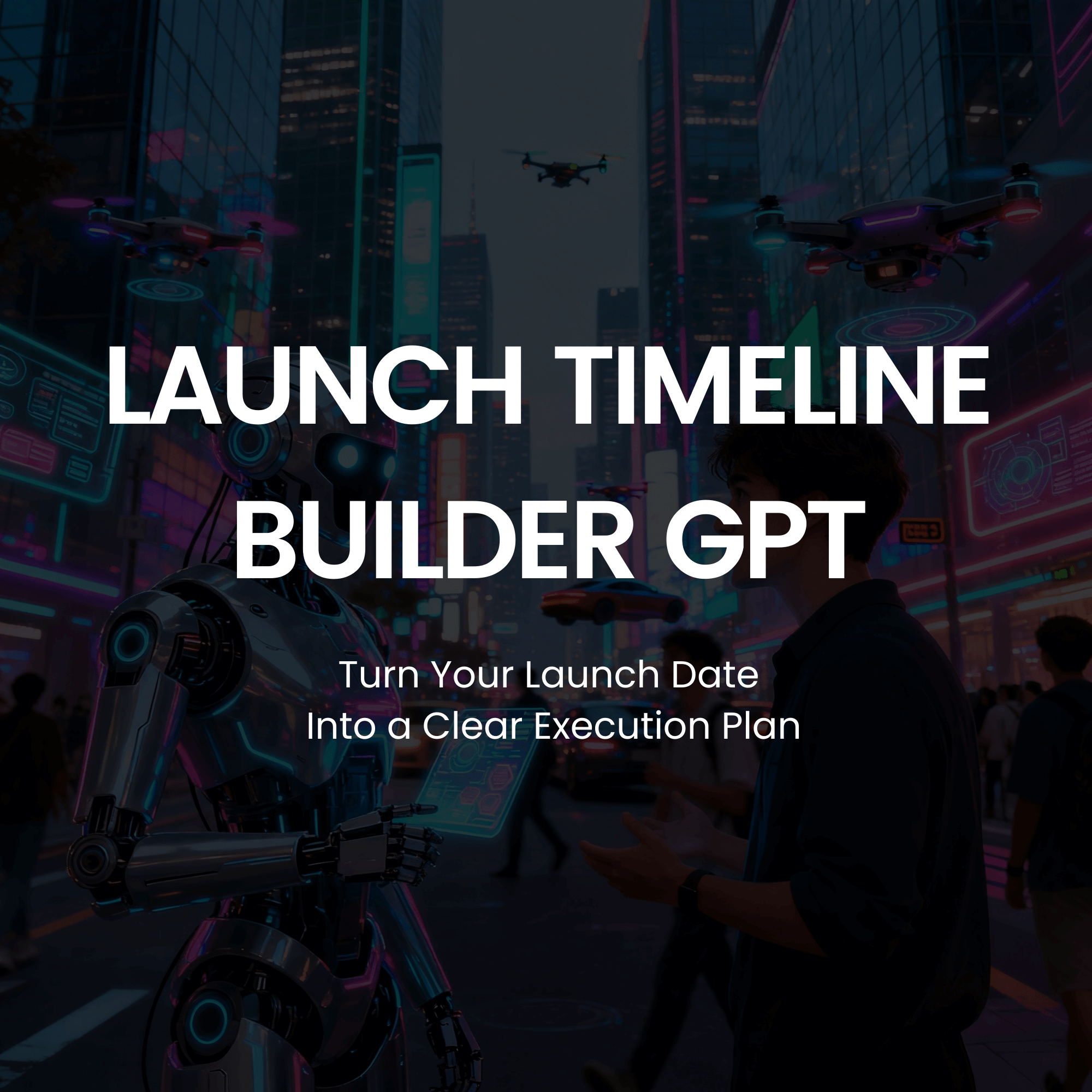 Promotional graphic for &