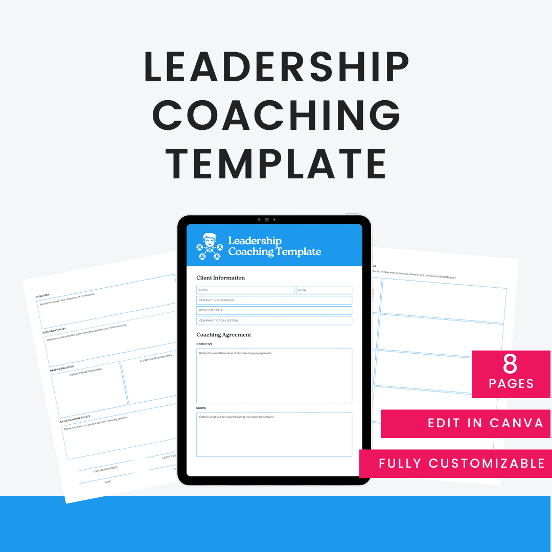 Leadership Coaching Template