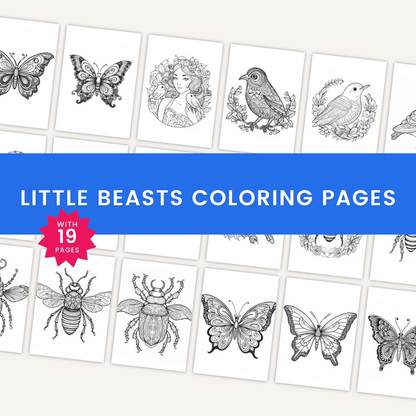 Little Beasts Coloring Pages