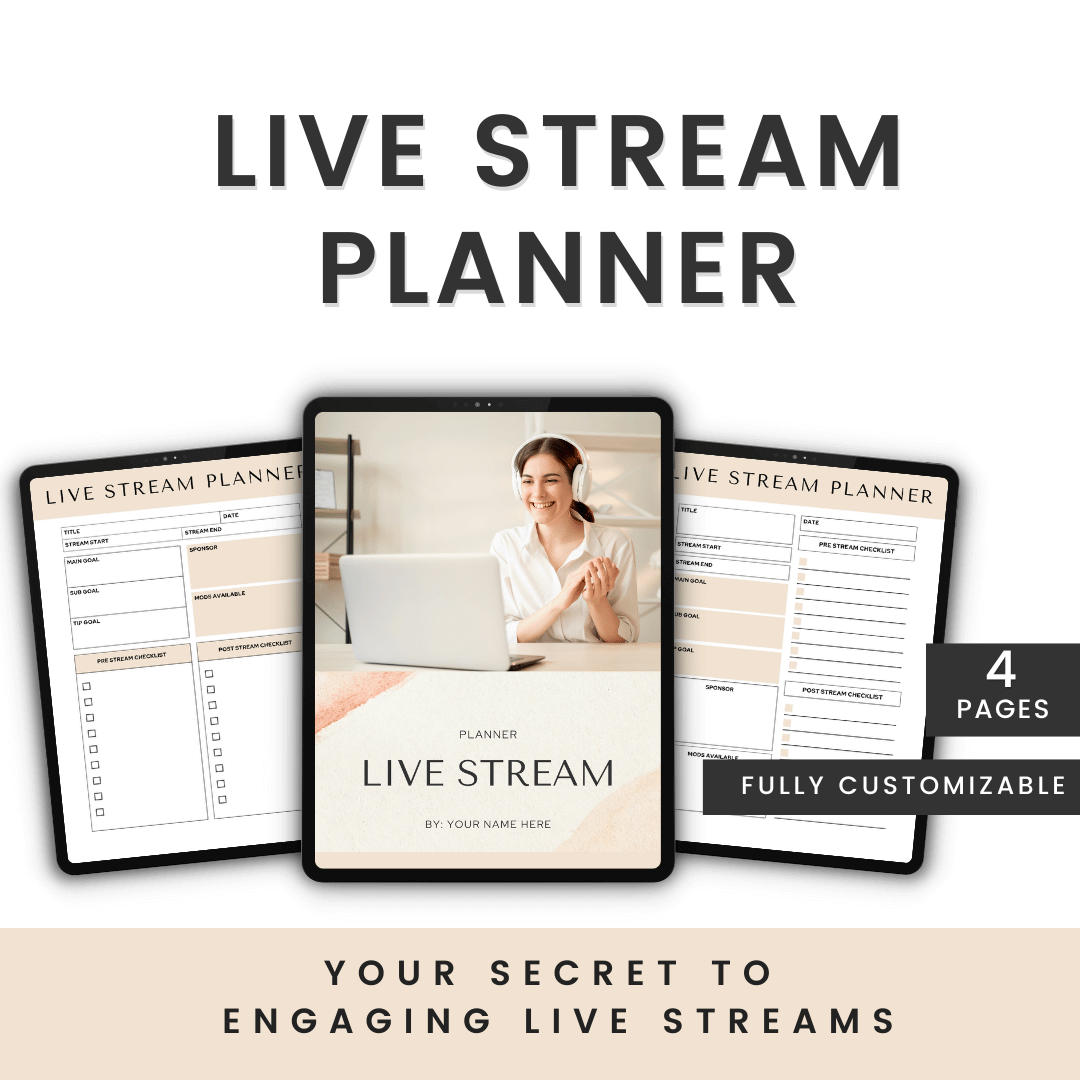 Live Stream Planner