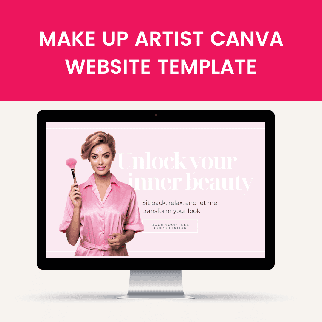 Make Up Artist Canva Website