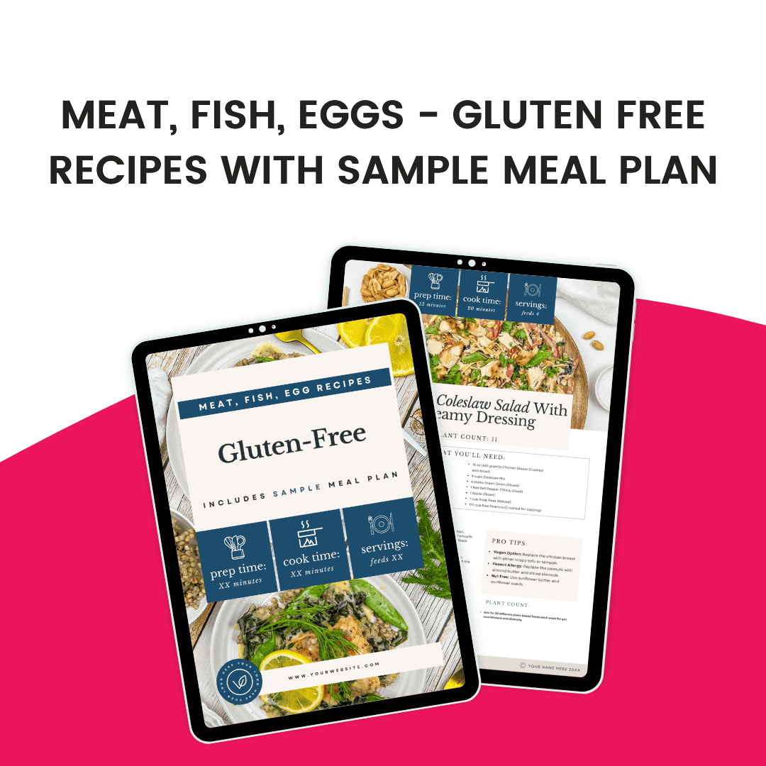 Meat Fish Eggs Gluten Free Recipes With Sample Meal Plan