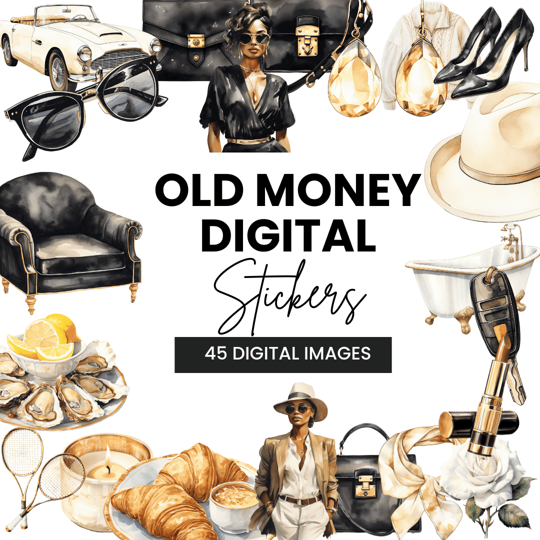 Old Money Digital Stickers