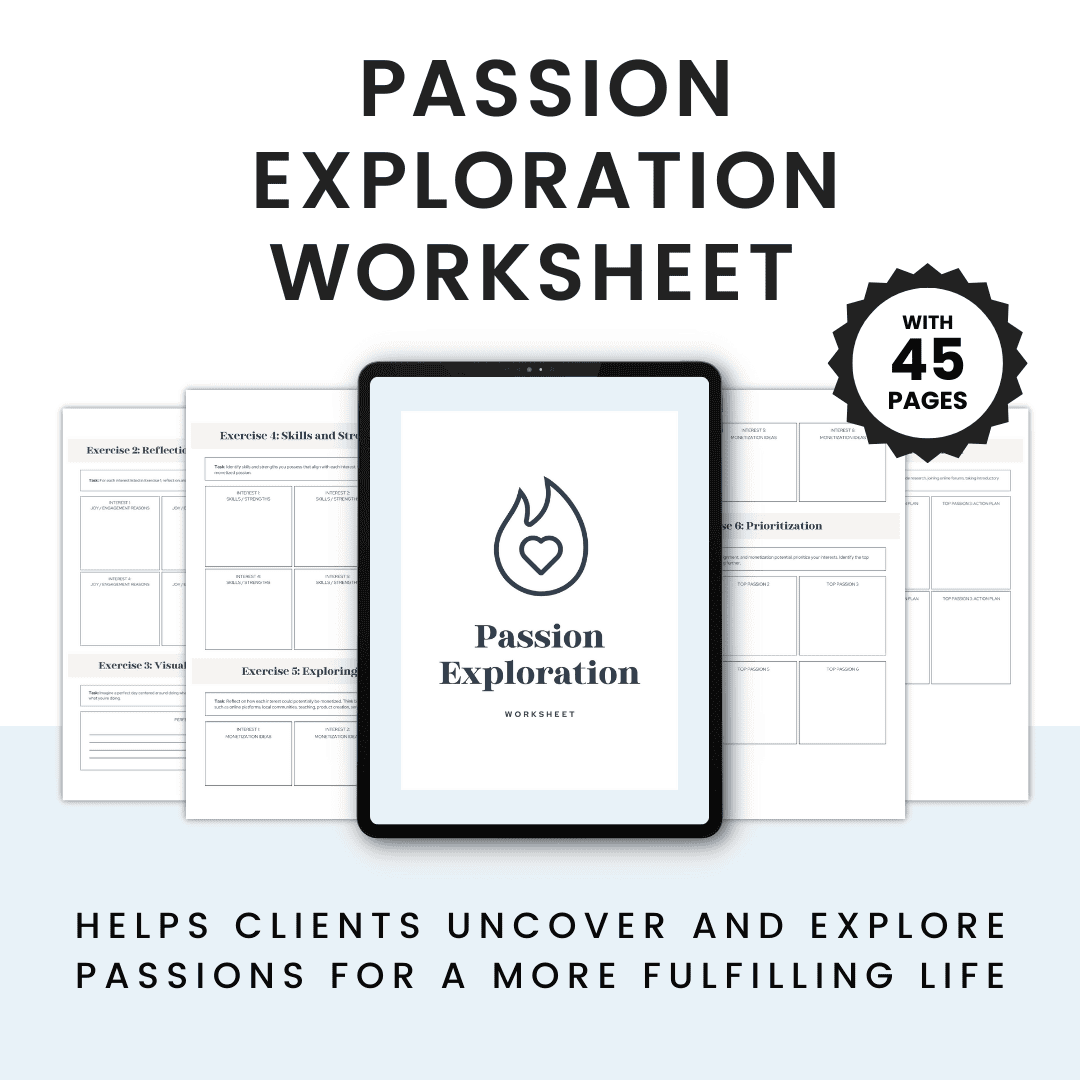 Passion Exploration Worksheet