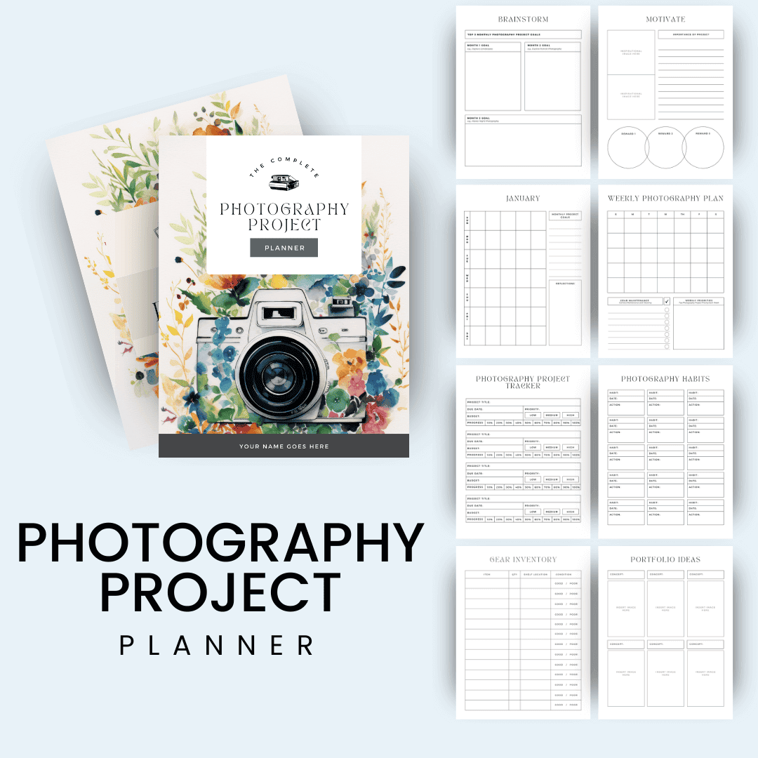 Photography Project Planner