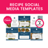 Recipe Social Media Templates